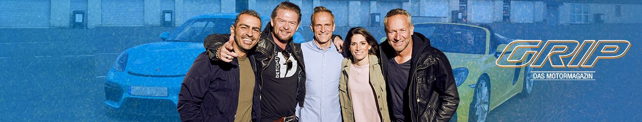 Die RTL 2-Sendung GRIP - Das Motormagazin