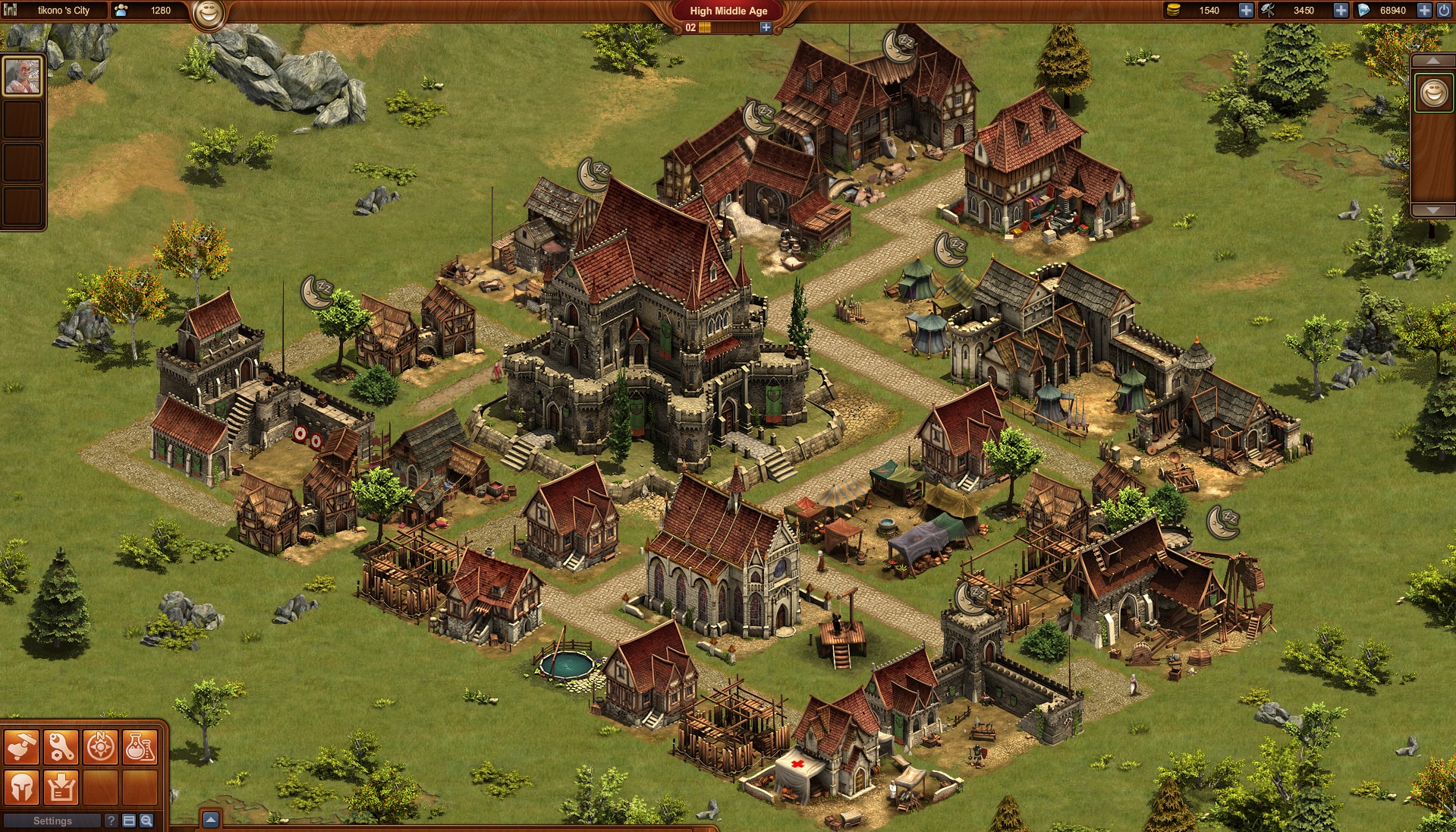 what is an event building in forge of empires