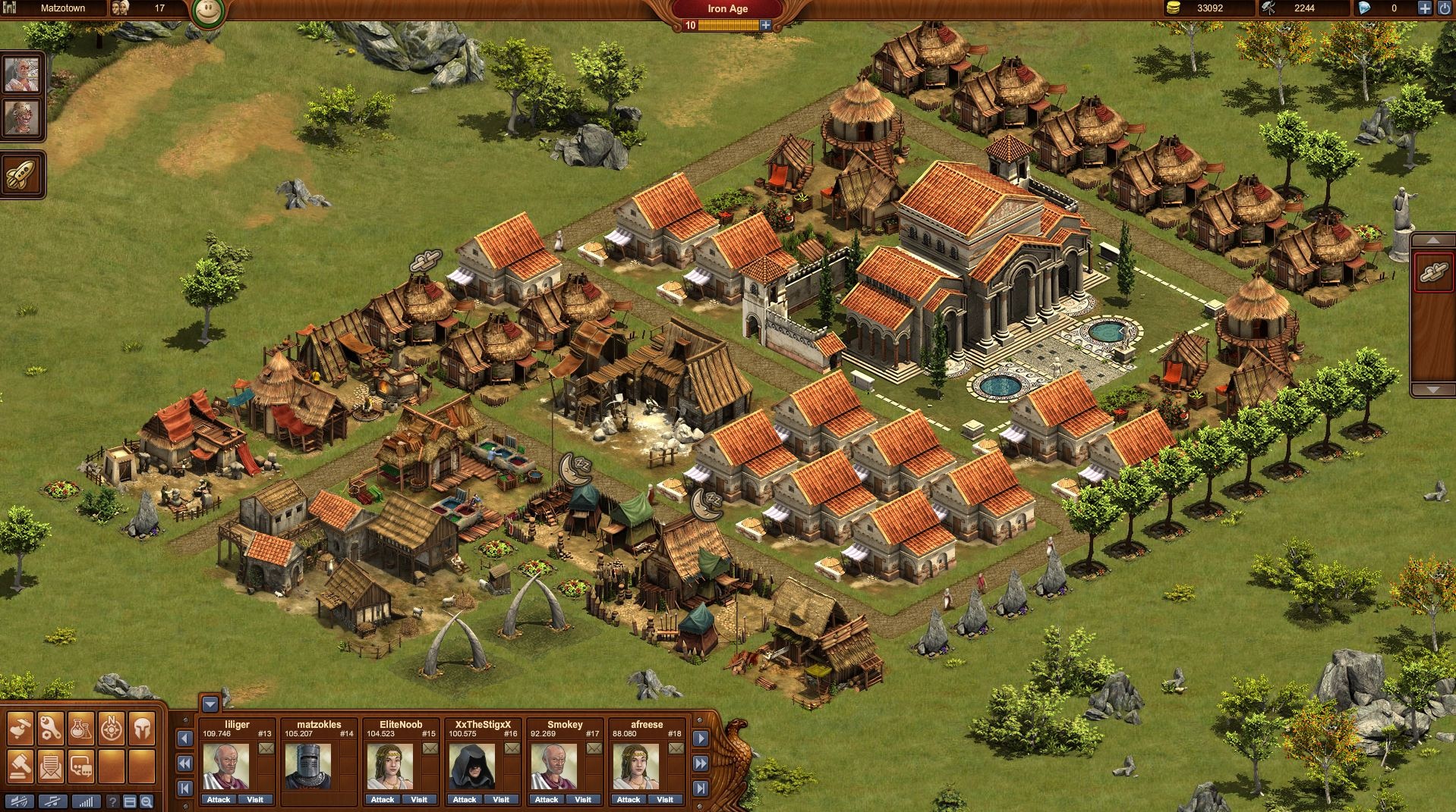 forge of empires optimal layout