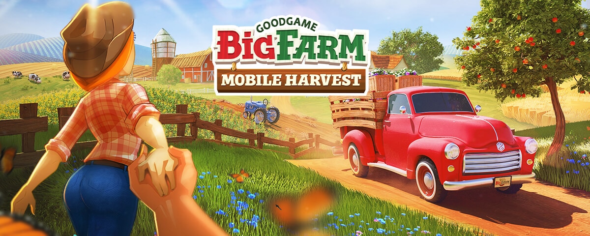 big farm mobile harvest tools